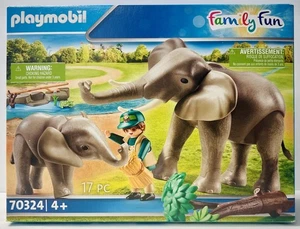 Playmobil 70324 Elephant And Baby Family Fun NEW - Picture 1 of 5
