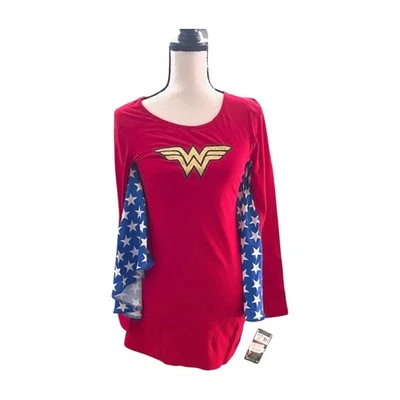 Wonder woman T-shirt dress Costume, Rubie’s, S-M, NWT - Image 1 of 4