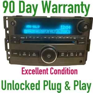 Chevrolet Chevy HHR 2006-2008 radio reproductor de CD auxiliar 15832813 fabricante de equipos originales desbloqueado - Imagen 1 de 4