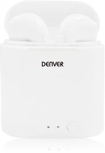 Denver Headset TWE-36MK3 In-Ear Kopfhörer mit Ladebox Bluetooth kabellos weiß - Bild 1 von 5