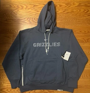 ¡NUEVO CON ETIQUETAS! Sudadera con capucha de algodón de felpa XL para hombre Nike edición estándar Courtside Memphis Grizzlies - Imagen 1 de 9