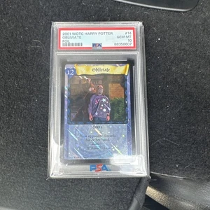 2001 WOTC HARRY POTTER Obliviate Foil PSA 10 - Picture 1 of 6