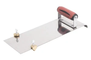 Edelstahl Handkantenschneider mit verstellbarer Fuge, Beton, gebogen, 14 Zoll... - Bild 1 von 4