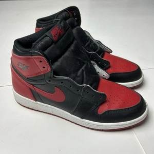 Nike Air Jordan 1 Retro Bred Banned (2016) Grade School 575441-001 Sz 7Y - Picture 1 of 7