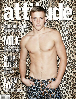 ATTITUDE #174 1/2009 BLAINE COOK Nick Moran GUS VAN SANT MILK Philip Olivier NEW - Image 1 of 4