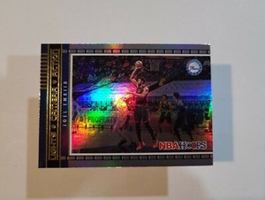 2021 Panini NBA Hoops Lights Camera Action Joel Embiid Holo