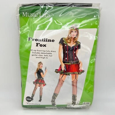 Nuevo Disfraz de Zorro Piernas Música Frontline - Talla XS Foto 1 de 4