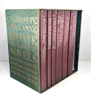 FOLIO SOCIETY: Charlotte Emily Anne BRONTE The Complete Novels Books Set 1991 Foto 1 de 4