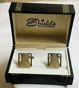 Vintage Shields Fiith Avenue Cuff Links - Picture 1 of 7