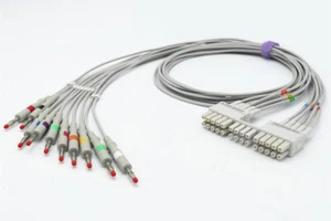 Compatible Mortara 9293-041-50 EKG Leadwire AHA Banana4.0,Sino-k SK114MT