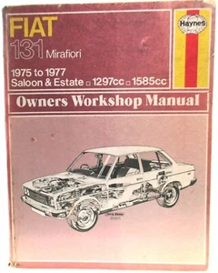 Haynes - Fiat 131 Mirafiori - 1975 - 1977 - Manual de taller del propietario 722 - Imagen 1 de 7
