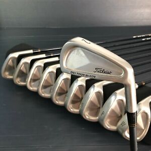 TITLEIST DCI 591 IRON SET  (2-AW) 10PC GRAPHITE SHAFTS (S) #IS252
