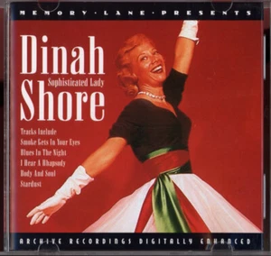 Dinah Shore - Sophisticated Lady CD - Picture 1 of 4