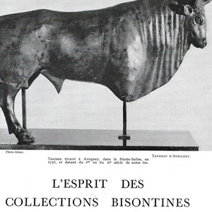 L'esprit des collections Bisontines - Presseartikel 1957 - Bild 1 von 4