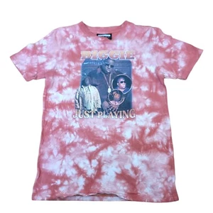Biggie Smalls Just Playing Kids Tshirt SZ M Retro Style Hip Hop Rap - Picture 1 of 5