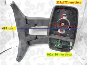 Specchio retrovisore destro per Ford Transit Serie 350 braccio lungo 2014-2015 - Imagen 1 de 11