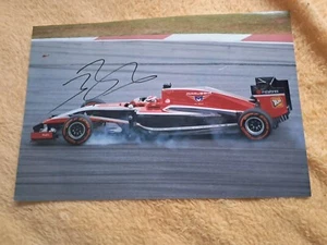 Jules Bianchi 12x8" Hand Signed Marussia Photo - Picture 1 of 4