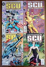 METROPOLIS S.C.U. 1-4 (OF 4), DC COMICS, 1994/95, VF