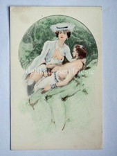 SEXY vintage nude nu erotic cartolina CPA postcard 14