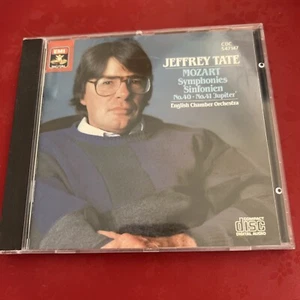 Mozart Symphonies NOS. 40 & 41 Jupiter Jeffrey Tate CD EMI 1984 Pre-Owned,Good - Picture 1 of 1