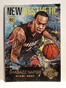 Shabazz Napier 2014-15 Court Kings New Aesthetic Miami Heat #4 Set Break NBA
