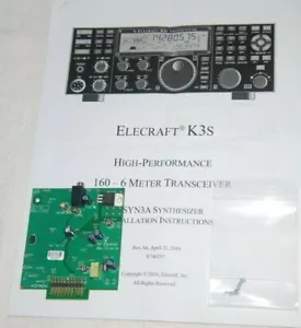 Elecraft KSYN3A K3 K3S UPDATED Synthesizer Option Board - Bild 1 von 4
