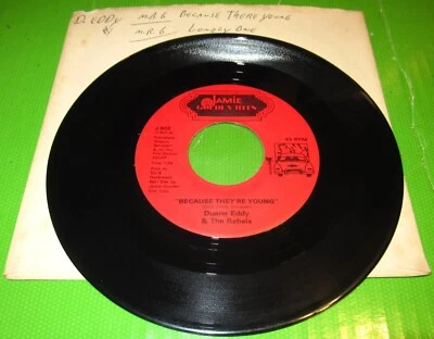 Duane Eddy & The Rebels, Because They're Young / Lonely One - Image 1 of 2