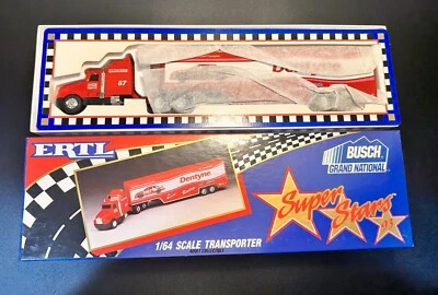 Ertle 1993 Limited Edition 1/64 #87 JOE NEMECHEK DENTYNE Transporter New - Image 1 of 4