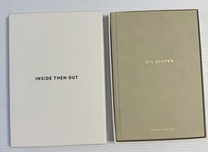 Inside Then Out Dig Deeper Journal beige mit 180 Aufforderungen zur Absichtsheilung - Bild 1 von 3