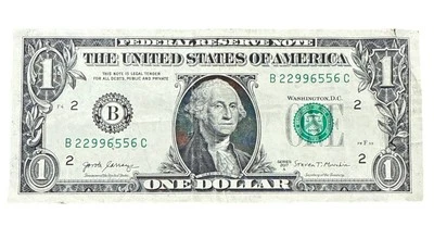 Fancy serial number three pair quad number B22996556C - Image 1 of 4