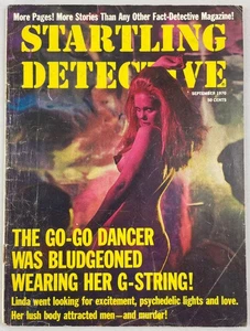 Startling Detective Magazine, September 1970, Vintage True Crime Stories, Pulp - Picture 1 of 4