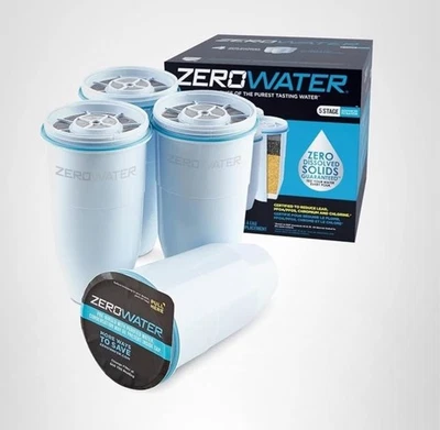 Culligan ZeroWater Official Replacement Filter-5-Stage 0 TDS-3 Sealed, 1 Open Bx - Image 1 of 4