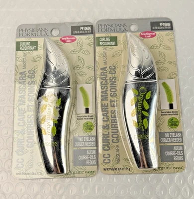 Physicians Formula (Set of 2x) Organic Curl & Care Mascara, Ultra Black PF10686 - Image 1 of 4