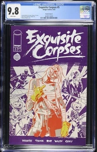 Exquisite Corpses #5 - Michael Walsh Variant Cover C - w/Trading Card - CGC 9.8 - Picture 1 of 2