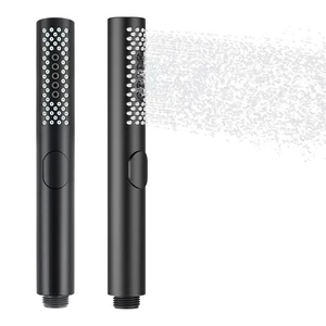 1PC Black Shower Head G2/1" Connector Handheld Shower Head 3 Spray Modes - Picture 1 of 12