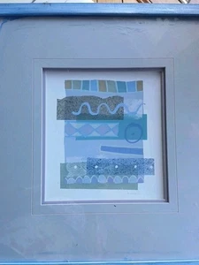 PG GRAVELE (Americano) INCORNICIATO FIRMATO ASTRATTO Neo-Tradizionalismo 21" X 22"  - Foto 1 di 12