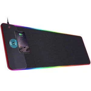 Stylish Black For RGB Gaming Mouse Pad with Efficient Charging Capabilities - Bild 1 von 11