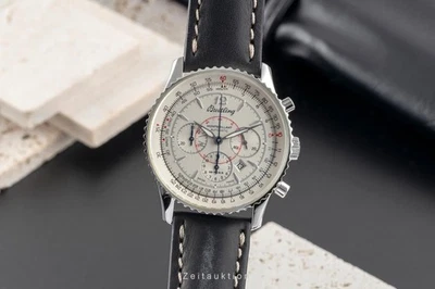 Breitling Montbrillant Chronograph Stahl Automatik Herrenuhr Ref. A41330  - Bild 1 von 4