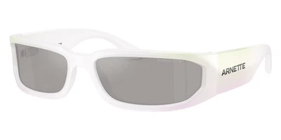 Очки солнцезащитные мужские Arnette AN4349 29746G 62 мм белые - серые зеркальные линзы - НОВЫЕ - Изображение 1 из 4