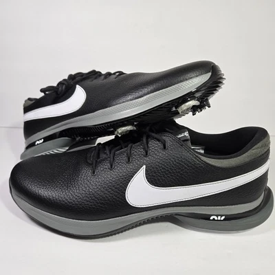 Туфли для гольфа мужские Nike Air Zoom Victory Tour 3 15 черные белые серые DV6798-010 - Изображение 1 из 4