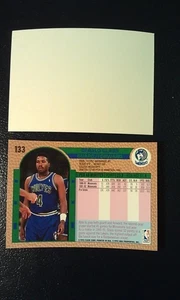 Gerald Glass Minn Timberwolves 1992 - 1993 Fleer Blank Front Error WOW #133 - Picture 1 of 1