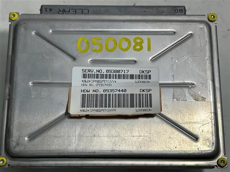 Engine ECM Electronic Control Module 3.8L ID 9380717 Fits 00-02 CAMARO 104549062 - Image 1 of 4