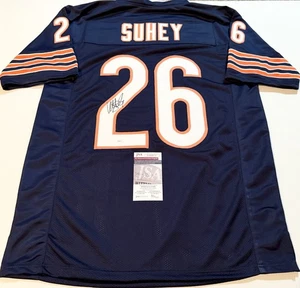 Matt Suhey Chicago Bears signed Custom jersey autographed JSA Witnessed COA - Picture 1 of 4