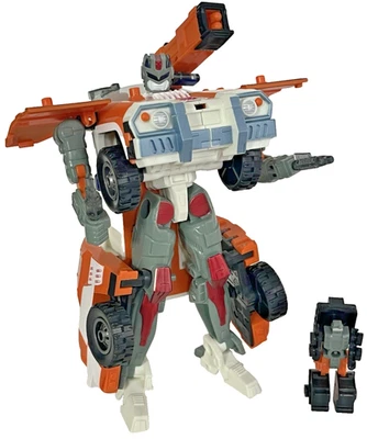 Transformers Armada POWERLINX ALERTA ROJA con Mini-Con MANGO LARGO - SUELTO Y COMPLETO Foto 1 de 4