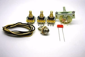 FENDER STRATOCASTER STANDARD STYLE WIRING KIT - 0.022uF SPRAGUE ORANGE DROP - Bild 1 von 1