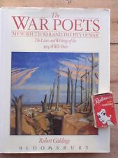 War Poets  Illustrated  wonderful hardcover book //