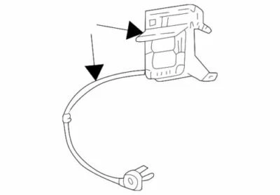 Kit de cables de cilindro de bloqueo de tapa de cubierta Pontiac Chevrolet genuino GM 1995-2002 22621087 Foto 1 de 2