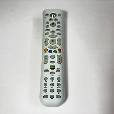 Microsoft Xbox 360 Universal Media DVD White Remote Control Official OEM -Tested - Image 1 of 3