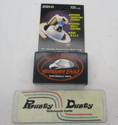 Harley Davidson Screamin Eagle Genuine OEM NOS Spark Plugs 32324-91 - Image 1 of 4