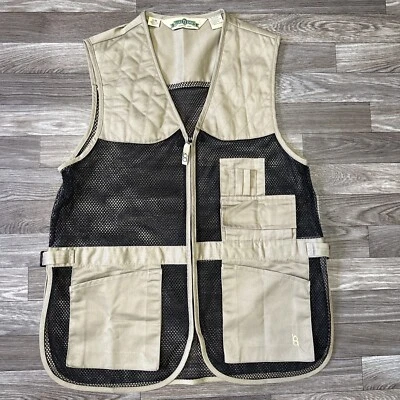 Bob Allen Adult S/M Full Mesh Shooting Vest Trap Shoot Vest Dove Duck Hunting - Image 1 of 4